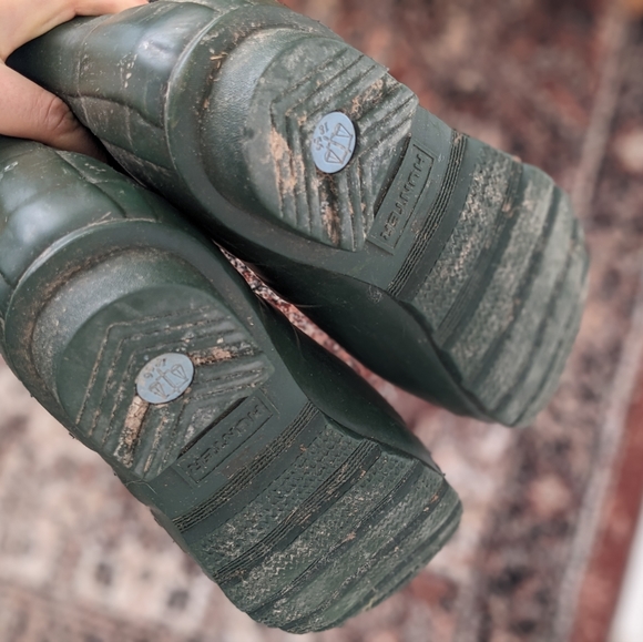 ❌SOLD❌Women's Matte Green Hunter Boots - Picture 6 of 6